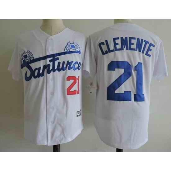 NCAA Film Jersey Clement 21 White Stitched Jersey